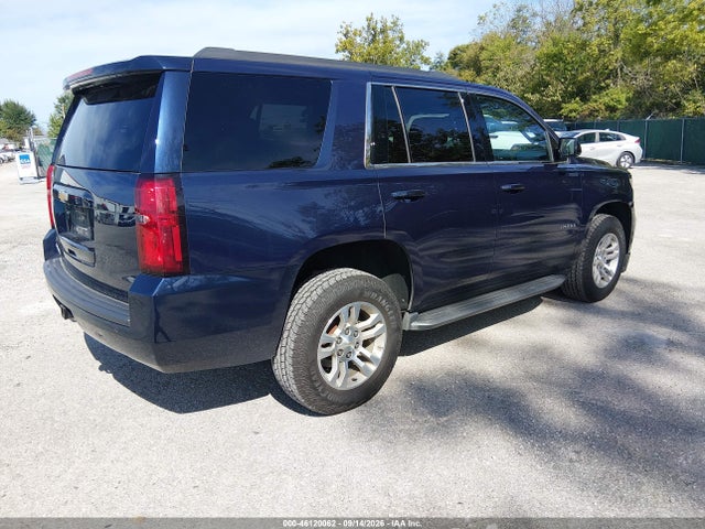 2017 CHEVROLET TAHOE LS 4