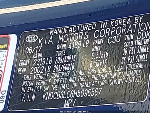 2017 KIA NIRO LX 9