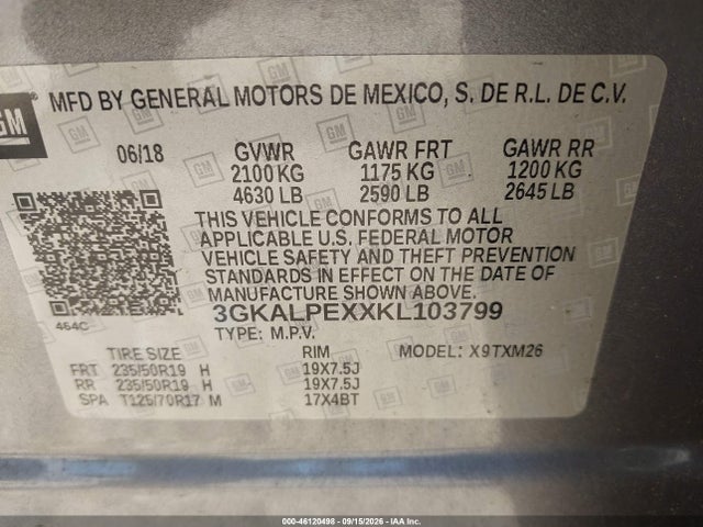 2019 GMC TERRAIN SLT 9