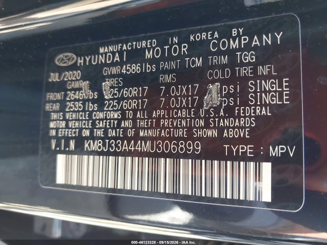 2021 HYUNDAI TUCSON VALUE 9