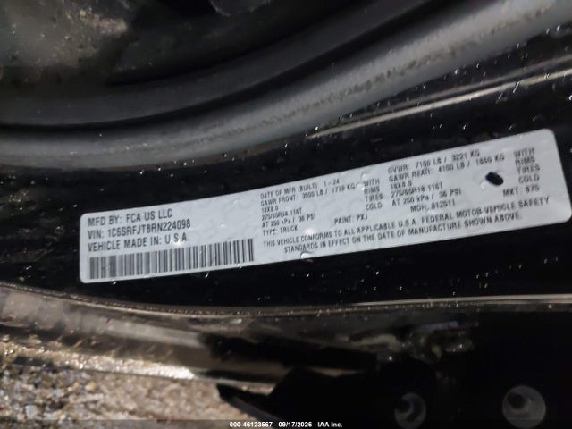 2024 RAM 1500 9