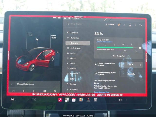 2019 TESLA MODEL 3 LONG RANGE/MID RANGE/STANDARD RANGE/STANDARD RANGE PLUS 16