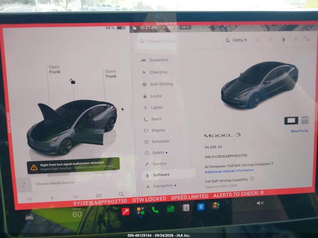 2023 TESLA MODEL 3 REAR-WHEEL DRIVE 15