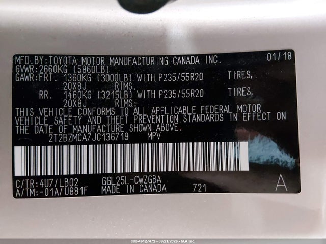 2018 LEXUS RX 350 9