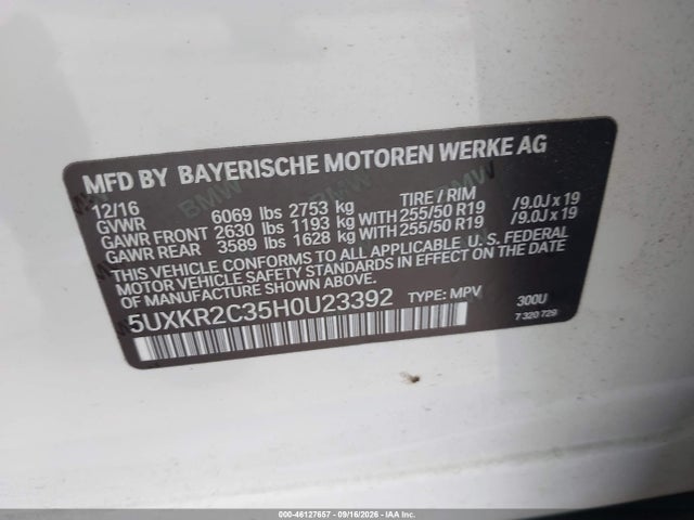 2017 BMW X5 SDRIVE35I 9