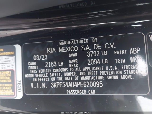 2023 KIA FORTE GT-LINE 9