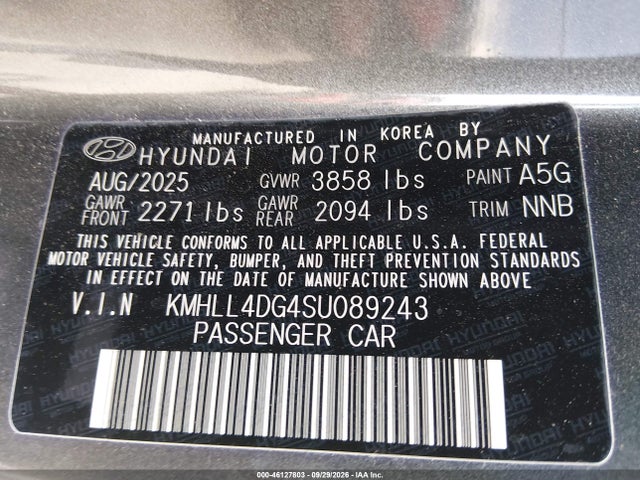 2025 HYUNDAI ELANTRA SE 9