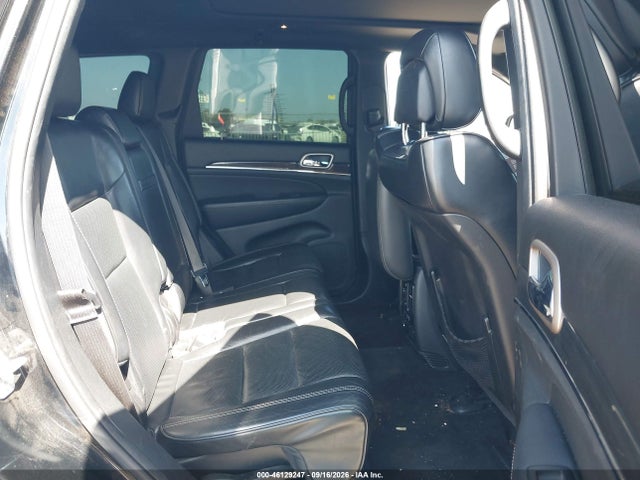 2017 JEEP GRAND CHEROKEE OVERLAND 4X2 8