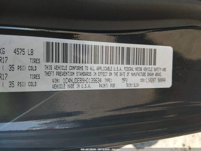 2017 JEEP COMPASS HIGH ALTITUDE 4X4 9