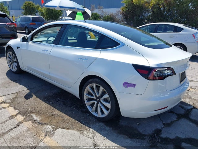 2019 TESLA MODEL 3 LONG RANGE/MID RANGE/STANDARD RANGE/STANDARD RANGE PLUS 3