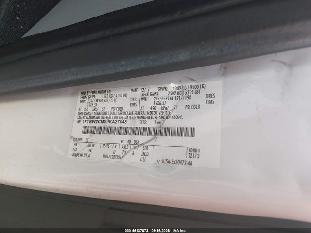 2018 FORD TRANSIT-350 9