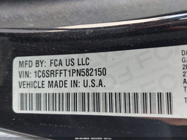 2023 RAM 1500 LONE STAR 4X4 5'7 BOX 9