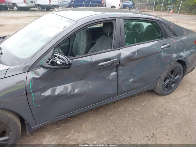 2023 HYUNDAI ELANTRA HYBRID BLUE 6