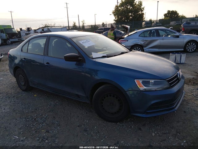2015 VOLKSWAGEN JETTA 2.0L S