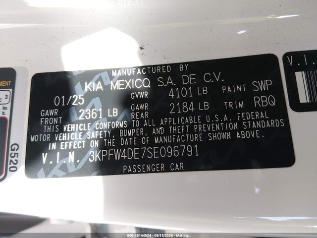 2025 KIA K4 GT-LINE 9