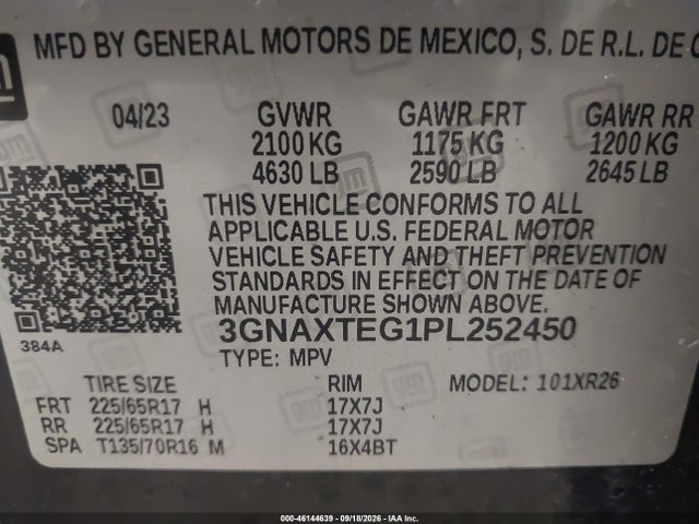 2023 CHEVROLET EQUINOX AWD 2FL 9