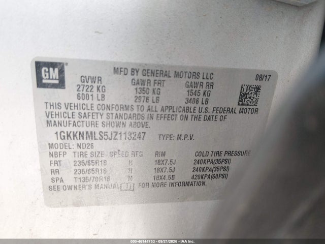 2018 GMC ACADIA SLT-1 9