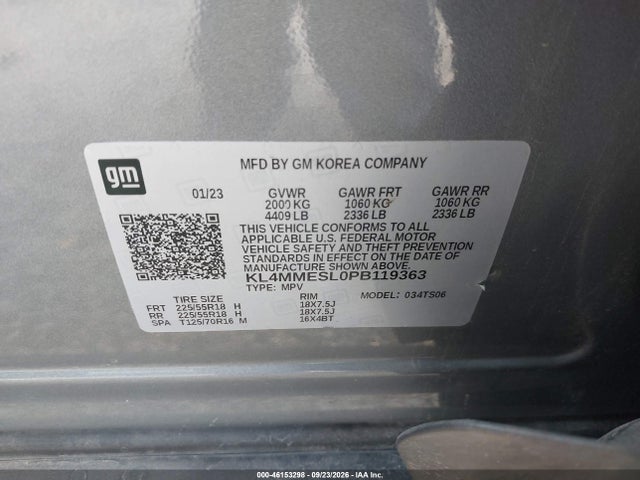 2023 BUICK ENCORE GX SELECT AWD 9