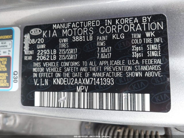 2021 KIA SELTOS S 9