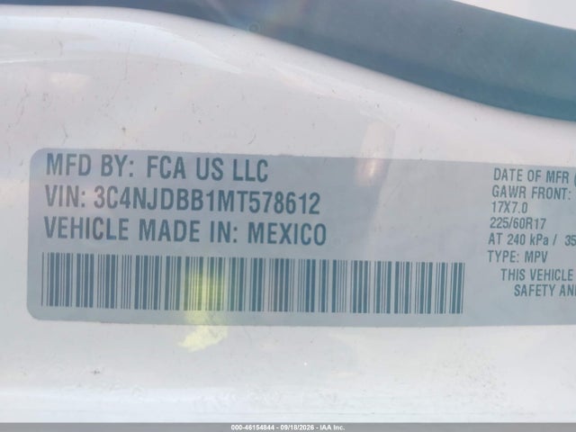 2021 JEEP COMPASS LATITUDE 9