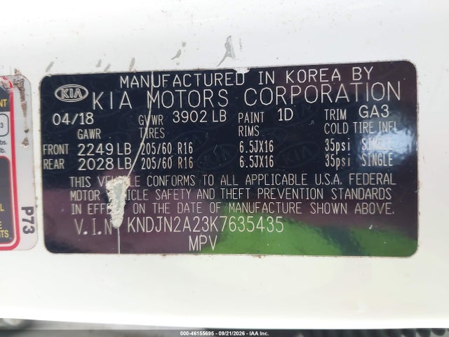 2019 KIA SOUL 9