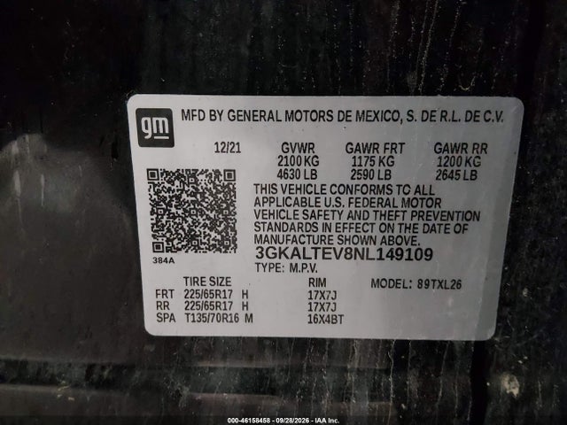 2022 GMC TERRAIN AWD SLE 9