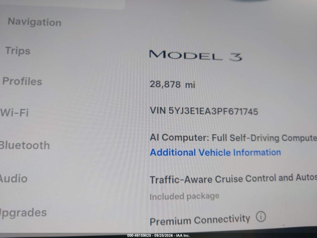 2023 TESLA MODEL 3 REAR-WHEEL DRIVE 7