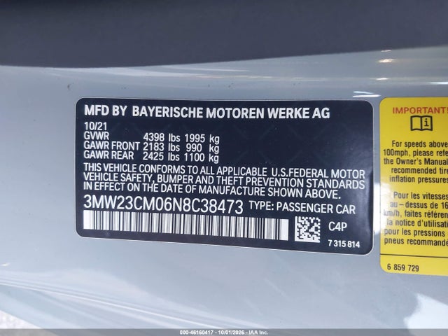 2022 BMW 230 I 9