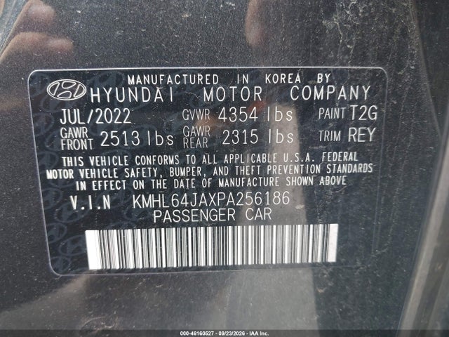 2023 HYUNDAI SONATA SEL 9