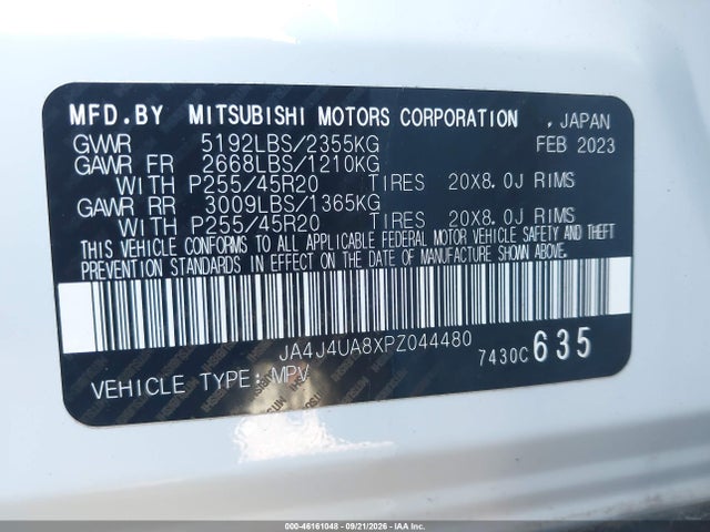 2023 MITSUBISHI OUTLANDER SE 2.5 S-AWC 9