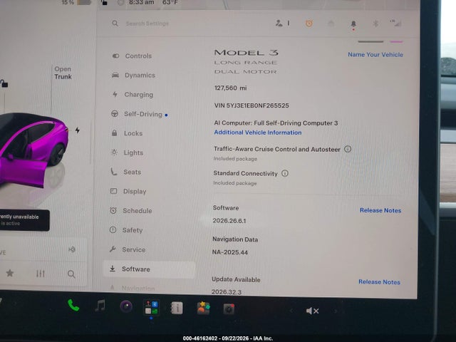 2022 TESLA MODEL 3 LONG RANGE 7