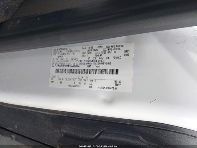 2023 FORD TRANSIT-350 CARGO VAN 9