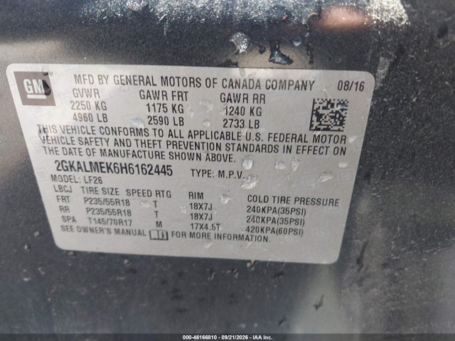 2017 GMC TERRAIN SLE-1 9
