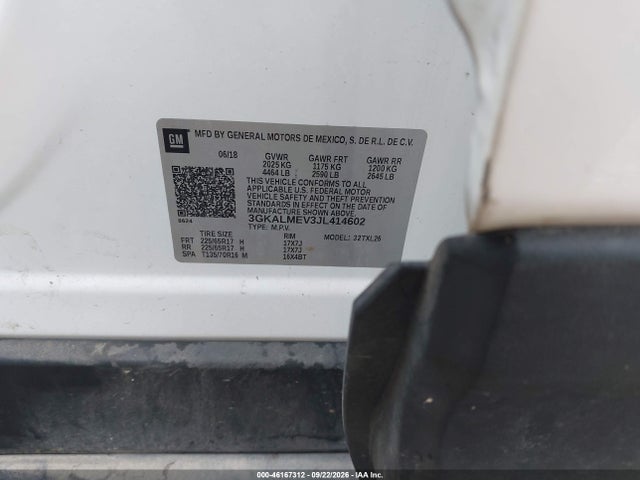 2018 GMC TERRAIN SLE 9
