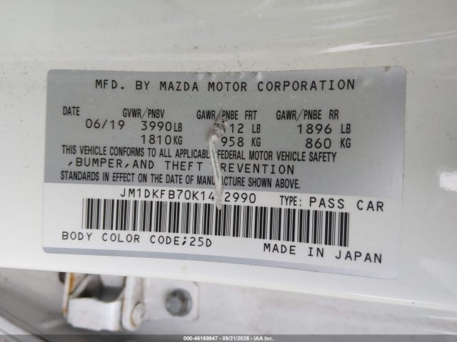 2019 MAZDA CX-3 SPORT 9
