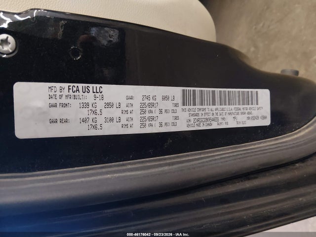 2019 DODGE GRAND CARAVAN SXT 9