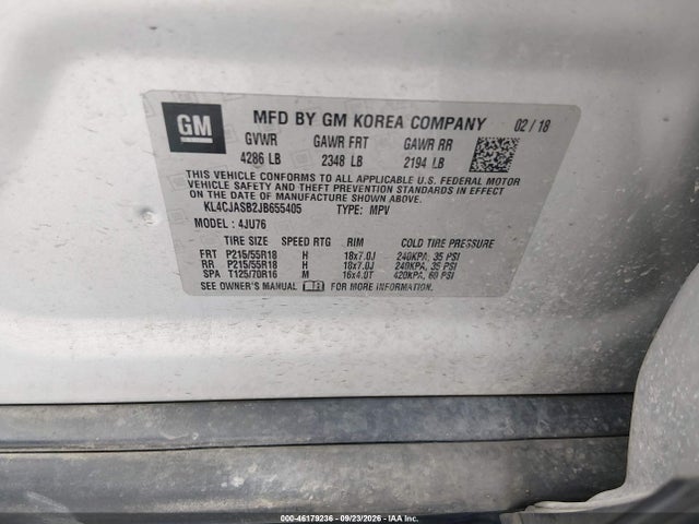 2018 BUICK ENCORE PREFERRED 9