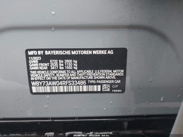 2024 BMW I4 GRAN COUPE EDRIVE40 9