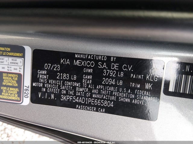 2023 KIA FORTE GT-LINE 9