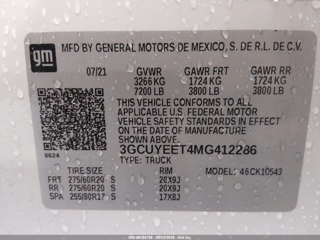 2021 CHEVROLET SILVERADO 1500 RST 9