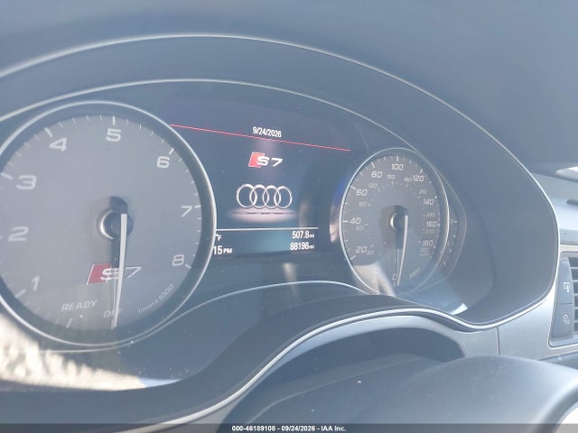 2017 AUDI S7 4.0T PREMIUM PLUS 7