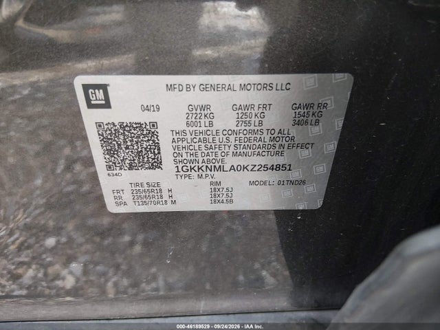2019 GMC ACADIA SLT-1 9