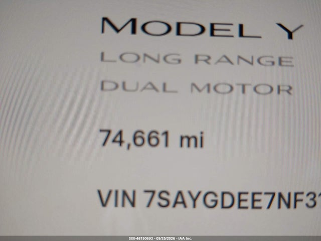 2022 TESLA MODEL Y LONG RANGE 15