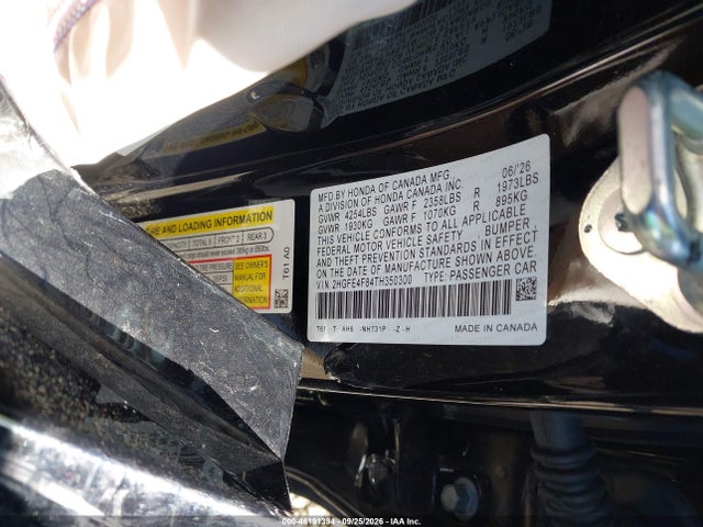 2026 HONDA CIVIC LX 9