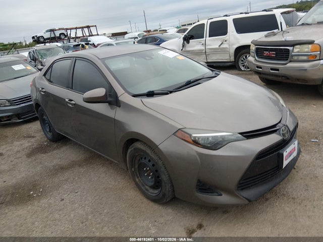 2018 TOYOTA COROLLA LE