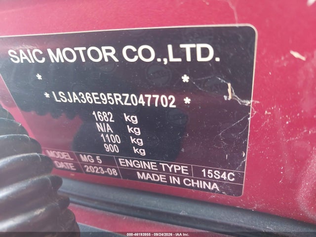 2024 MG5 OTHER 9