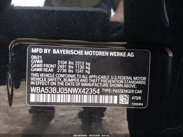 2022 BMW 540 I 9