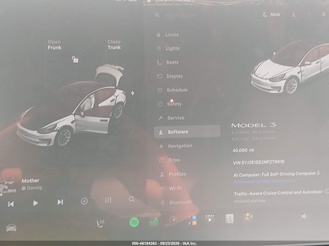 2022 TESLA MODEL 3 LONG RANGE DUAL MOTOR ALL-WHEEL DRIVE 7