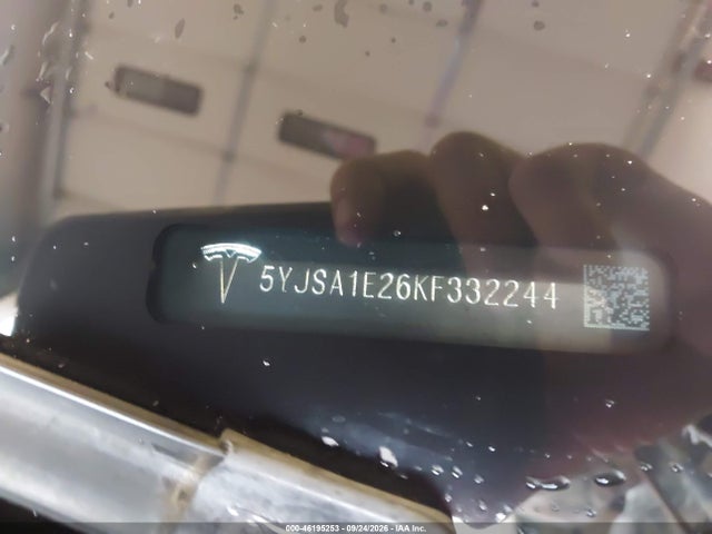 2019 TESLA MODEL S 100D/75D/LONG RANGE/STANDARD RANGE 9