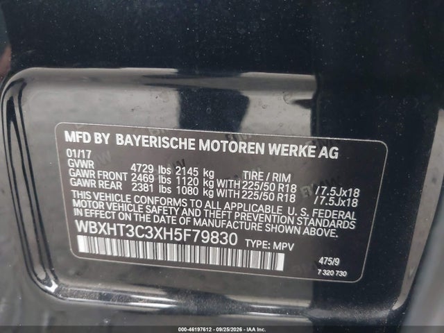 2017 BMW X1 XDRIVE28I 9